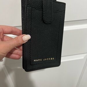 Marc Jacobs Black Crossbody Phone Holder